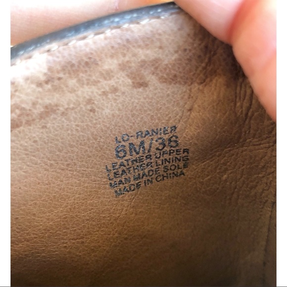 Louise et Cie Lo Ranier Brown Truffle Leather Heeled Booties/ Ankle Boots - Picture 14 of 17